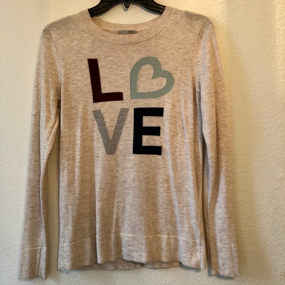 Halogen, cashmere, crew neck sweater